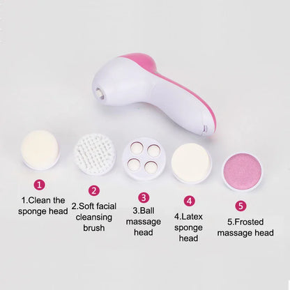 5-in-1 Electric Face Brush
